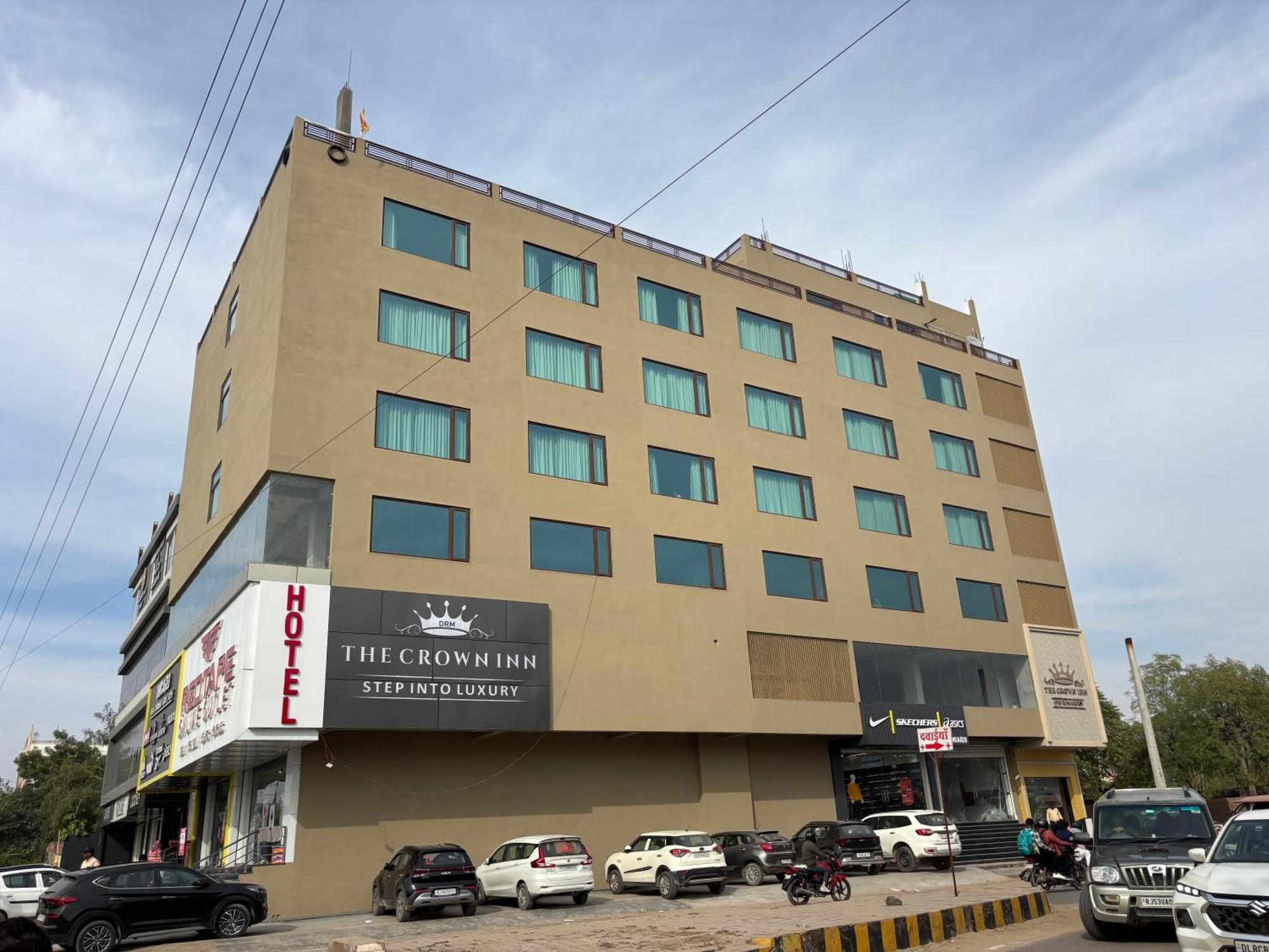 Hotel The Crown Inn Jhunjhunu Exteriör bild